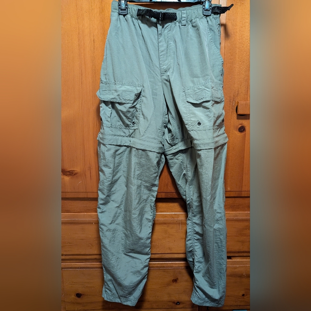 REI Men's Cargo Pants in Light Gray